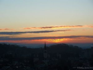 How little our pain, how immense the space.